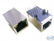 1x1 RJ45 Connector with Transformer