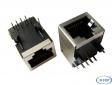 1X1 RJ45 Female Connector Jack with Magnetics w/o LED
